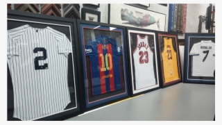 Sports Jersey & Collectibles Frame Gallery - Signed Jordan Jersey Frame #7756253