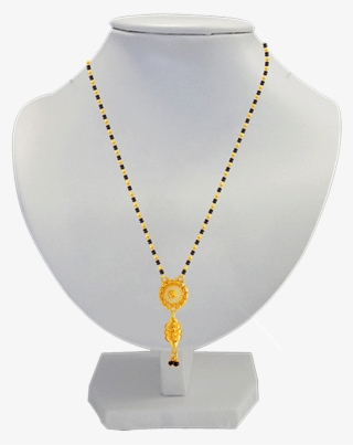 22k Yellow Gold Mangalsutra - Locket #7757625