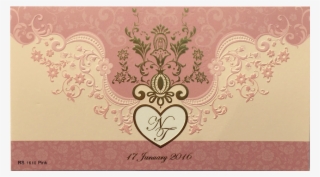 Wedding Card 4×7 - Paisley #7758139
