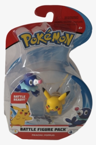 Pokemon Battle Figure Pack Pikachu E Popplio #7759384