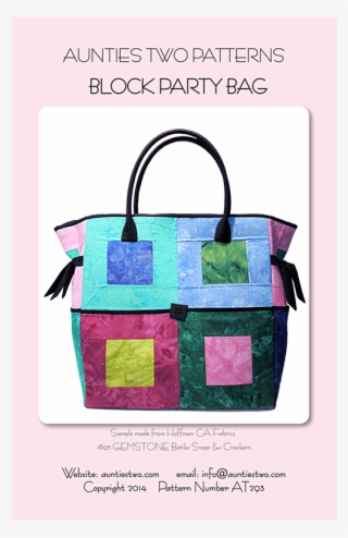 At293 Block Party Bag - Tote Bag #7760505