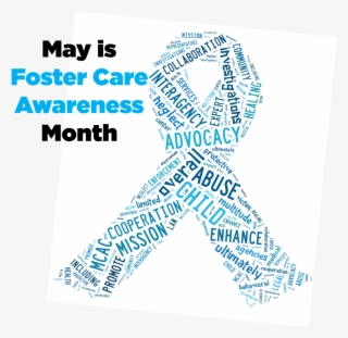 Foster Care Awareness Month Ribbon - Poster #7760759