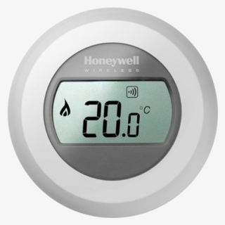 Honeywell Round Wireless Kamerthermostaat T87rf2025 - Honeywell Evohome Png #7760859