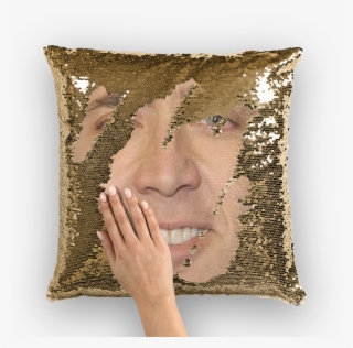 Nicolas Cage Sequin Pillow #7761336