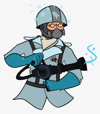 Follow Me On Twitter Medic Loadout Commission - Cartoon #7762221
