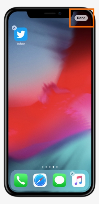 After Moving The Last App Icon From The Home Screen, - Iphone Xr Microphone Location #7762427