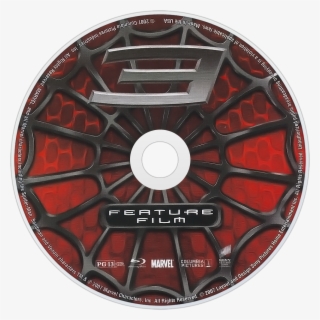Spider-man 3 Bluray Disc Image - Spiderman 3 Dvd Cover #7762474