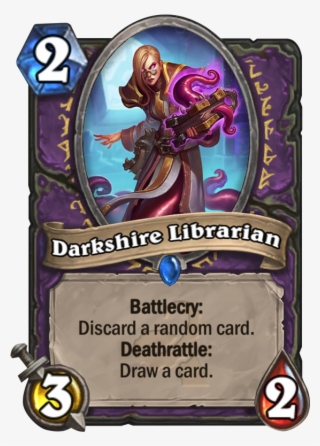 Darkshire Librarian - Void Analyst Hearthstone #7763188