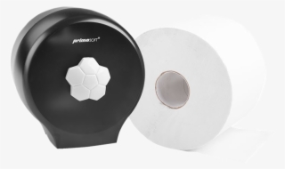 Jumbo Toilet Paper Dispenser, Black, Flower, - Circle #7763556