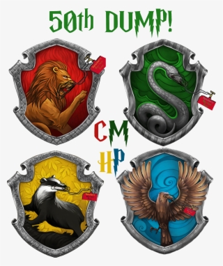 Copy Link - Hogwarts Houses Symbols #7765431