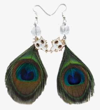 Wholesale Simple Design Cheap Peacock Feather Earrings - Earrings #7765512