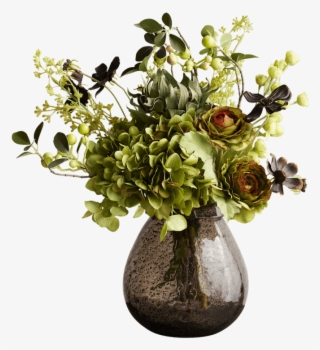 Bourne Dimpled Glass Vase Medium - Flowerpot #7766815