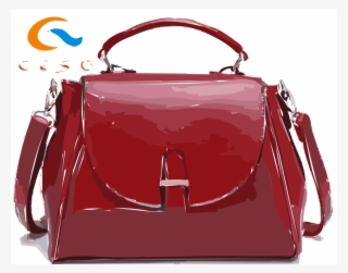 Clip Transparent Stock Handbag Leather Messenger Bags - Purse Red Png #7766853