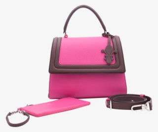 Gaby Mm Cuir Marignan Fuschia - Handbag #7766942