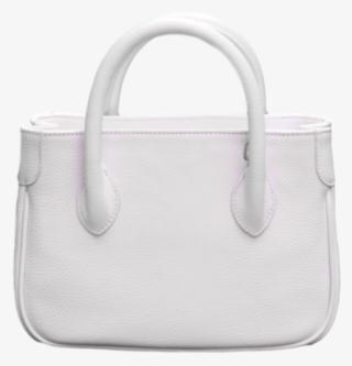 Small White Italian Handbag - Birkin Bag #7767101