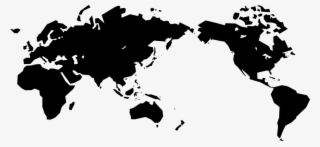 World Map Logo Png Choice Image Word Images And Download - Simple World Map Asia Center #7767595