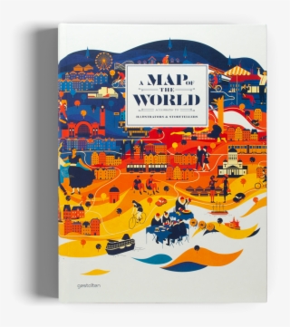 A Map Of The World Gestalten Book Design - Map Of The World According To Illustrators #7768008