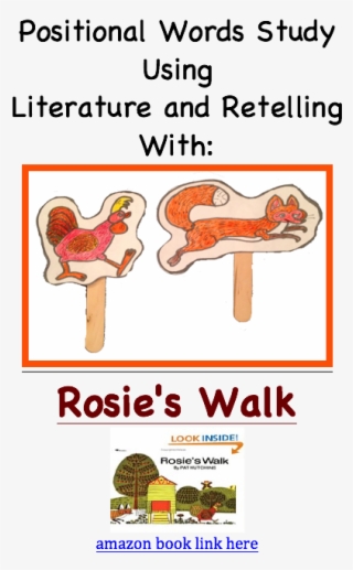 Rosie's Walk Puppets, Activity Map, And Story Circle - Rosie's Walk Positional Language Activities #7768394