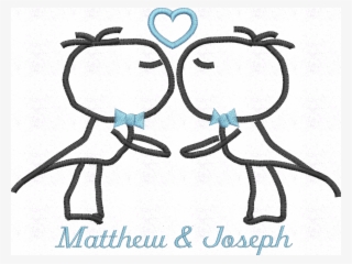 Cushion Cover Wedding Couple Straight/gay/lesbian Choose - Drawing #7768540