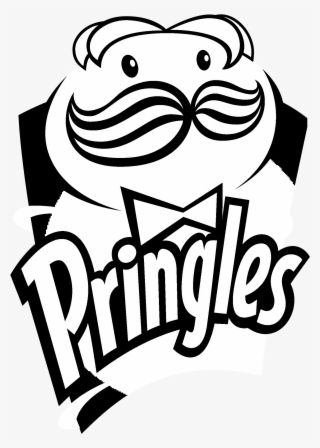 Pringles Original Flavour Logo Black And White - Pringles Logo Png ...