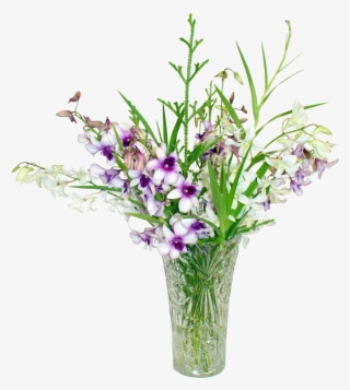 Vector Royalty Free Stock Bouquet Transparent Purple - Tropical Plant Arrangement Png #7768769