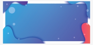 Blue Banner White Dot With Abstract Corner - Mobile Phone Case #7769304