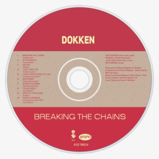 Dokken Breaking The Chains Cd Disc Image - Omroep Groesbeek #7769636