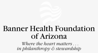 Banner Health Foundation Of Arizona 01 Logo Black And - Papa Johns #7769976