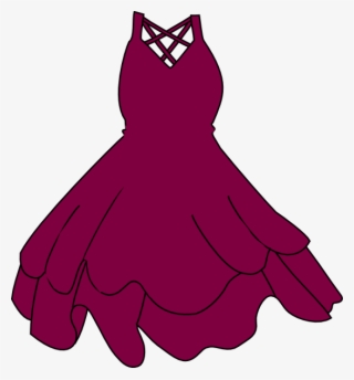 Purple Dress Clipart #7770184