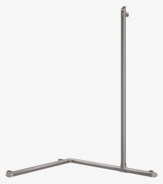 Be-line Corner Grab Bar Ø 35mm With Shower Head Rail - Shower Rods #7770233