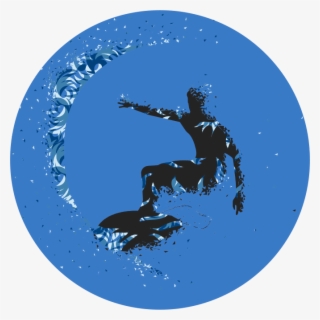 Riding A Wave - Illustration #7770661