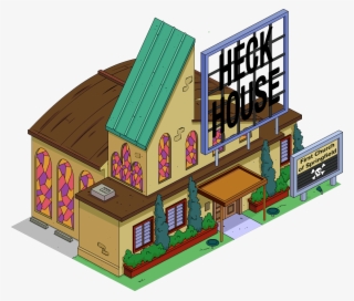 Heck House Tapped Out - Simpsons Reverend Lovejoy Family #7770705