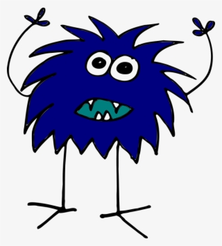 Monster Print Science Free Vector Graphic On - Clip Art Grüne Monster #7771200