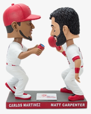 Carlos Martinez Matt Carpenter St Louis Cardinals Dual - Carlos Martinez And Matt Carpenter Double Bobblehead #7771346