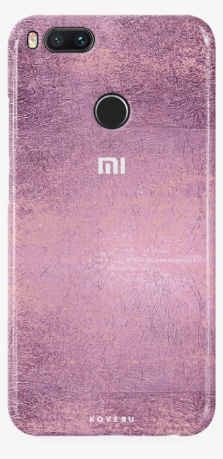 Mauve Marble Texture Cover Case For Redmi Mi A1 #7771348