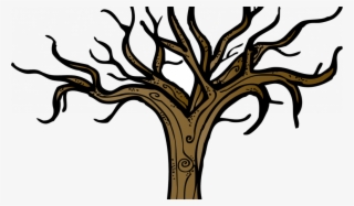 Download By Size - Winter Tree Line Art #7771875