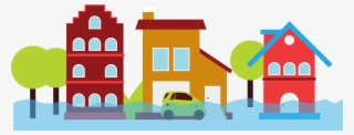 How To Stay Safe During A Flood - Flooding Clipart Transparent #7772096