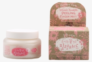 Organic Flowers Peeling Finger Mitt - Whamisa Peeling Finger Mitt #7772487