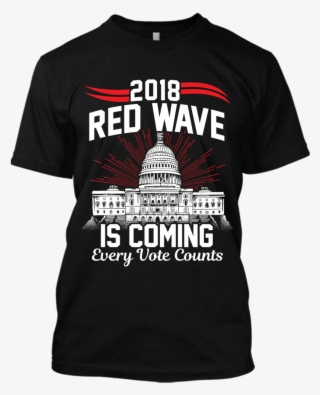 Red Wave Is Coming T-shirt - Soccer Mom Tee Shirts #7772804