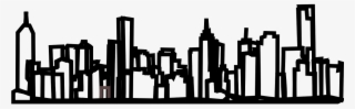 Skyline,new Vector Graphics - New York Png Drawing #7772863