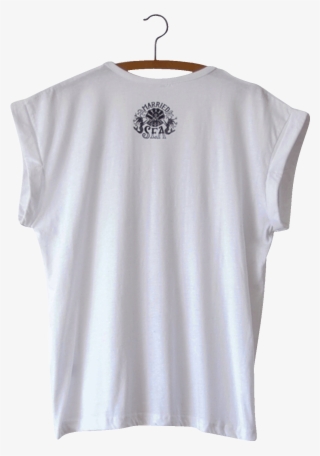 V Neck White Tee - Blouse #7773152