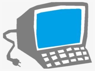 Monitor Clipart Silhouette Computer - Computer #7773419