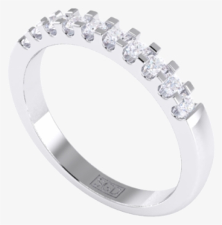 Scallop Set Diamond Ring - Äss-bar Fribourg #7774547