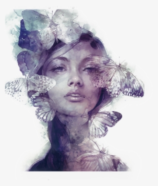 Woman Butterfly Fantasy Girl Mistic - Anna Dittmann #7776921
