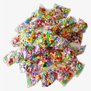 Assorted 8mm Mixed Color Soft Fluffy Pom Poms-800x800 - Illustration #7776922