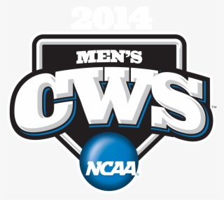 Source - - College World Series Baseball Logo #7780053