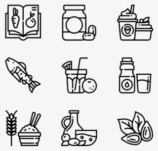 Healthy Food - Renewable Energy Icons #7780300