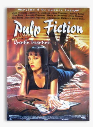 Affiche De Cinéma Originale - Pulp Fiction #7780609