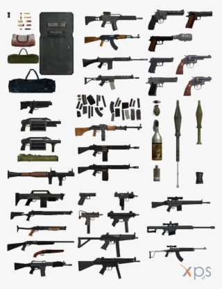 Png - Max Payne 3 Pistols #7780980