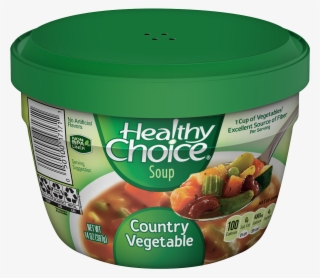 Healthy Choice Country Vegetable Soup, 14 Ounce Microwaveable - Convenience Food #7781545